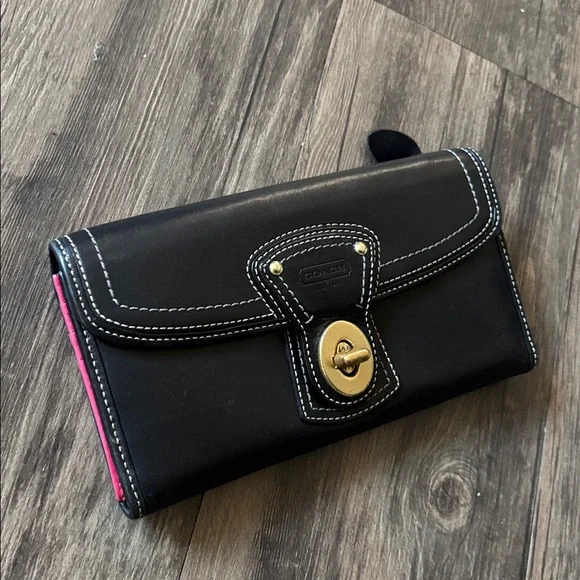 โโSOLDโโ๐ค๐๐คVTG COACH Legacy Ali Leather Wallet๐ค๐๐ค - Picture 15 of 16